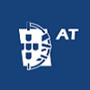 At logo